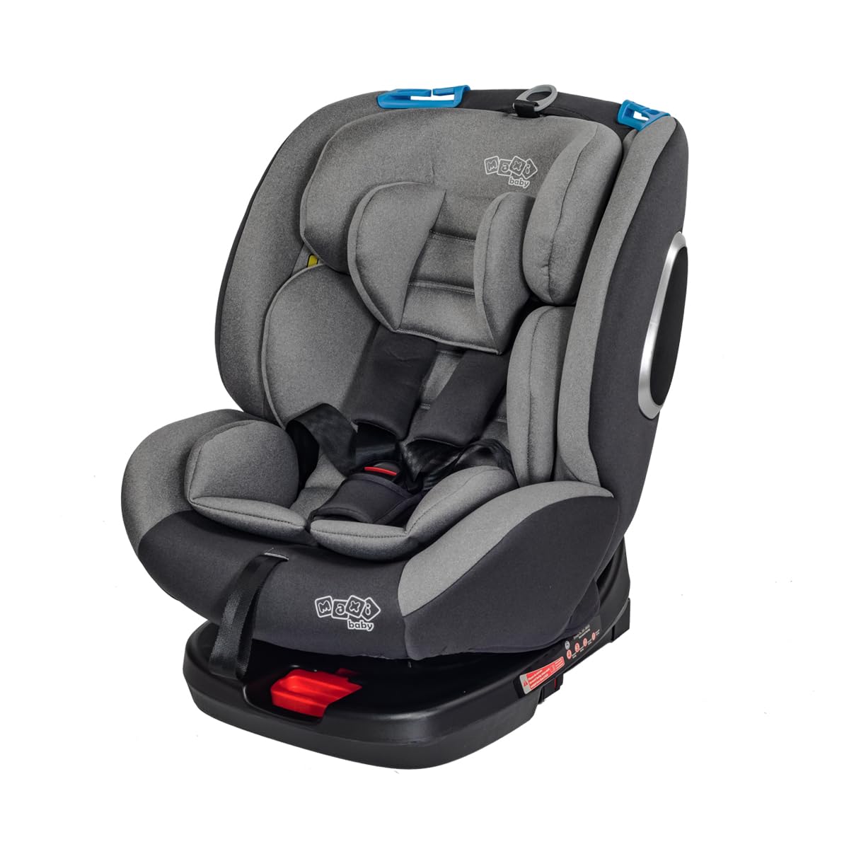 Cadeira de Carro infantil Max360 Isofix 36kgs Maxi Baby (Cinza)