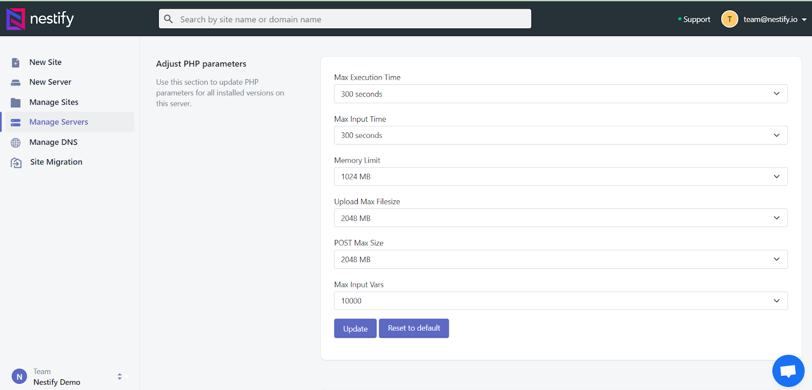 PHP parameters