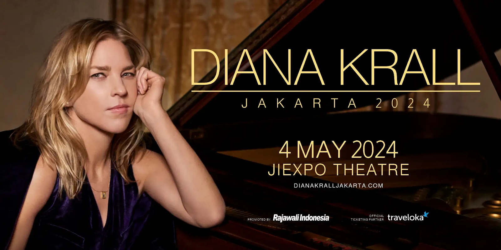 jadwal konser 2024 DIANA KRALL LIVE IN JAKARTA