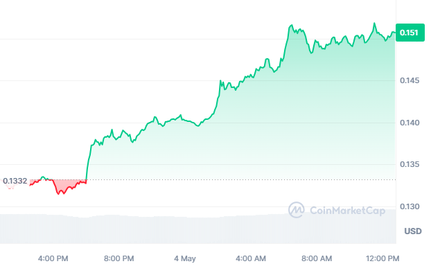 DOGE's price surge in 24 hours