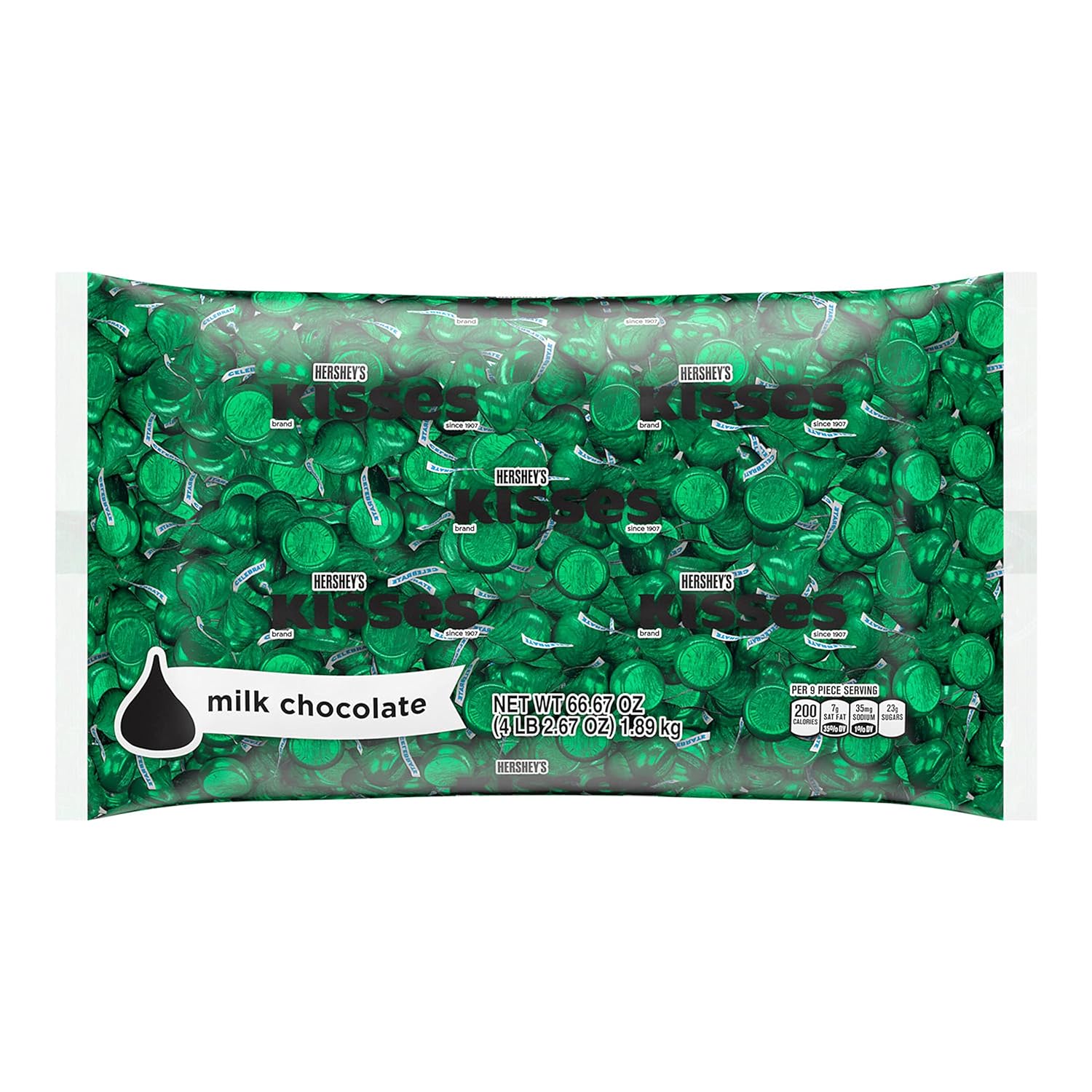 Green Hershey Kisses