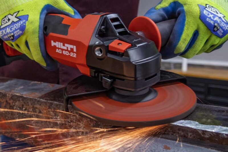 ประสิทธิภาพของ HILTI NURON เครื่องเจียรไร้สาย 6 นิ้ว AG 6D-22 