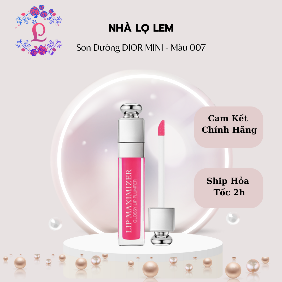 Son dưỡng môi có màu loại nào tốt? Chọn ngay son dưỡng Dior – 007