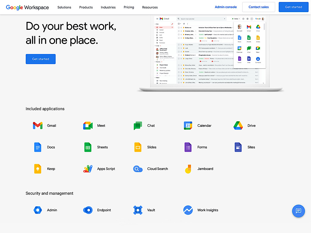 Google Workspace tools
