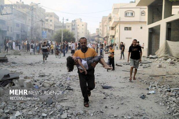 جدیدترین آمار شهیدان و مجروحان حملات تل آویو به غزه - خبرگزاری مهر | اخبار  ایران و جهان | Mehr News Agency