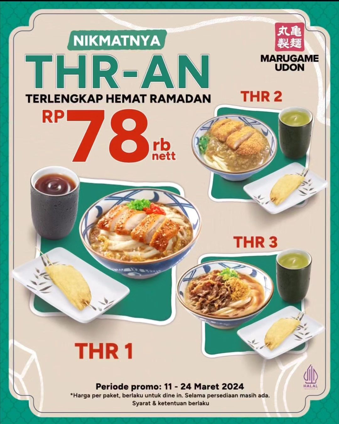 promo buka puasa Marugame Udon