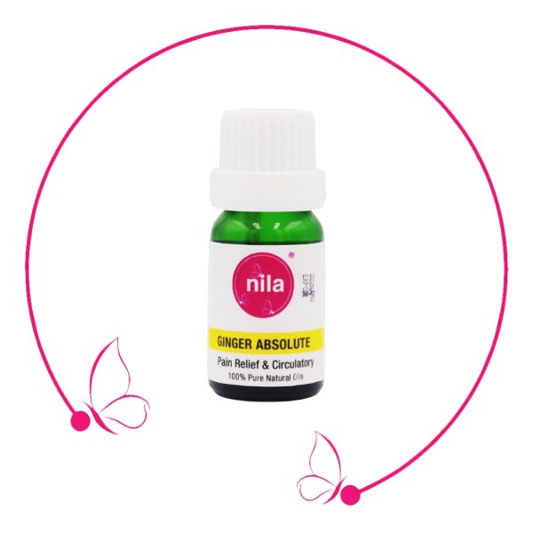 Nila Ginger Absolute Essential Oil  - Essential Oils for Nausea - Nila. 