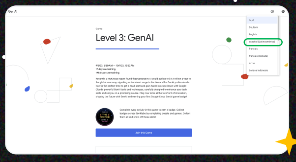 Google Cloud presenta The Arcade: la nueva plataforma gratuita para aprender sobre IA generativa 