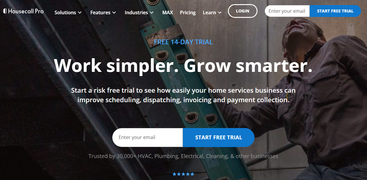 Field service software: Housecall pro