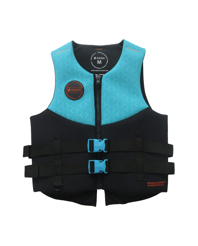 Gilet de sauvetage bleu pour le paddle en mer