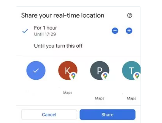 Google Maps account