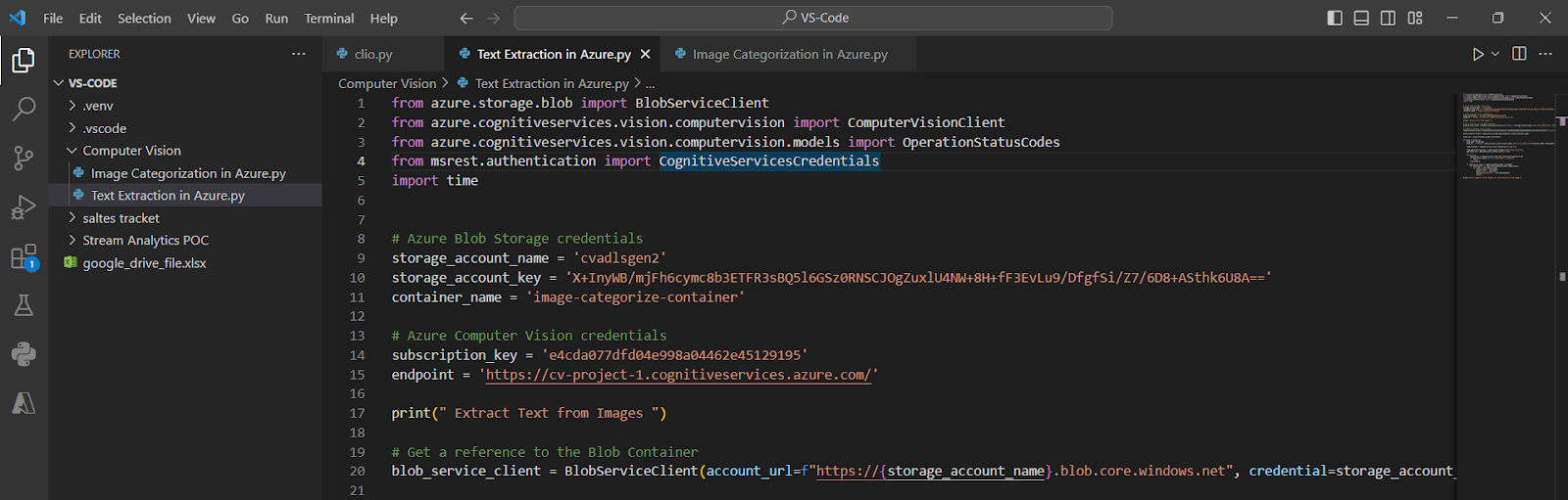 Text Extraction and Image Categorization using Azure Cognitive Services - 9