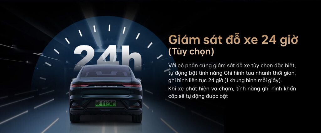 Giám sát đỗ xe 24h