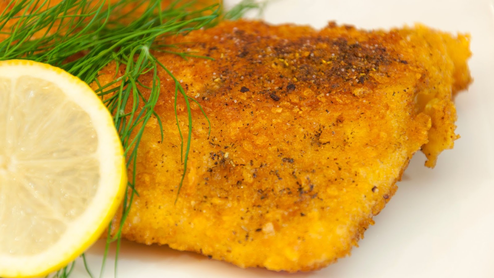 Prepare and cooking walleye fish - air fried walleye fish 