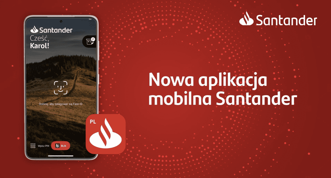 Santander mobile prezentuje nowe gry i multimedia w apce