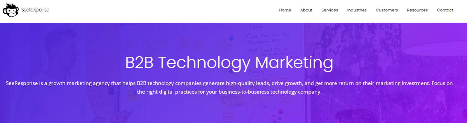 SeeResponse marketing agency for software companies