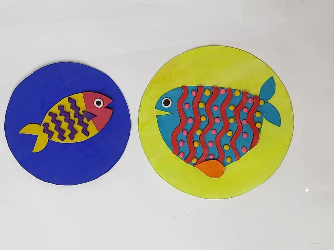 How to Make Wall Decor Plates Clay Art Activity for Kids
