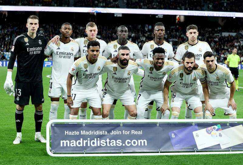 Hình ảnh đội tuyển Real Madrid tại La Liga 2023/24