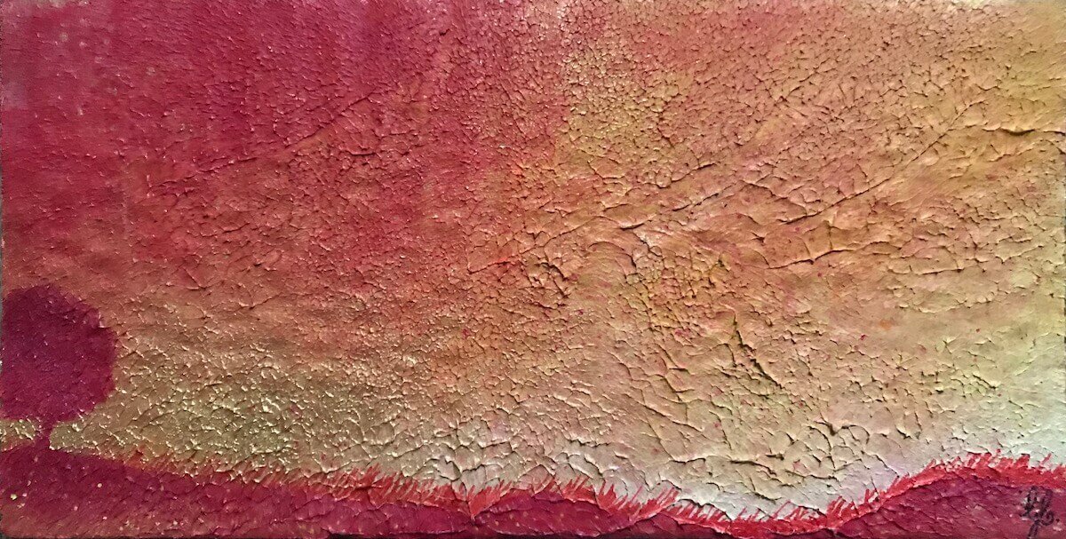 “Golden Walk” is my ode to a very cherished spot I used to walk to most days.