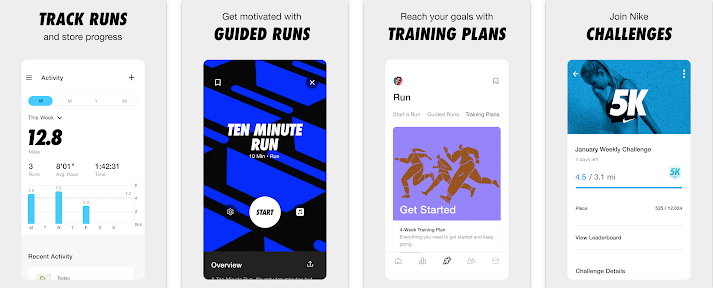 Nike Run Club Custom App