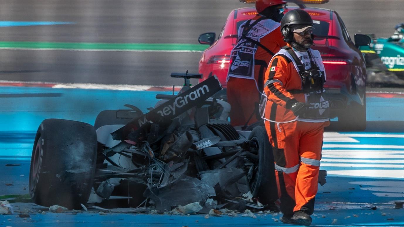 Haas 'have to investigate' after suspension failure ended Kevin Magnussen's  Mexico City GP with team dropping to bottom of constructors' | Formula 1®