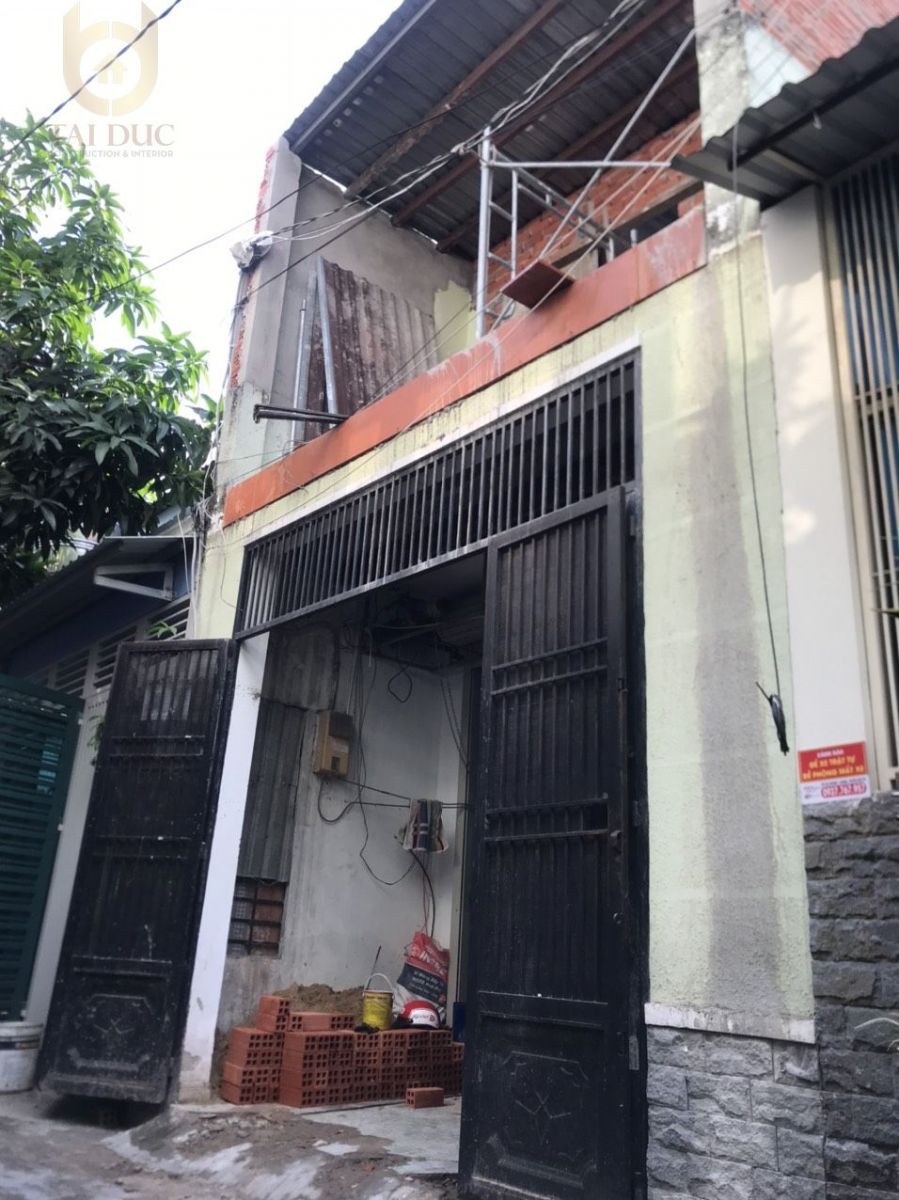 Quá trình cải tạo nhà phố Tân Bình