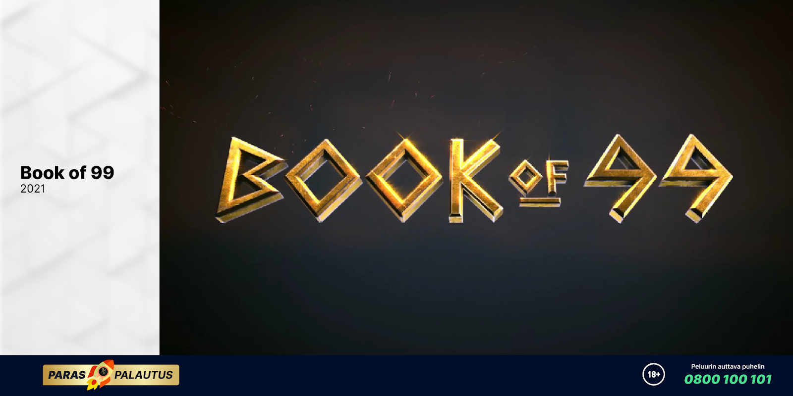 Book of 99, Relax Gaming, julkaistu 2021