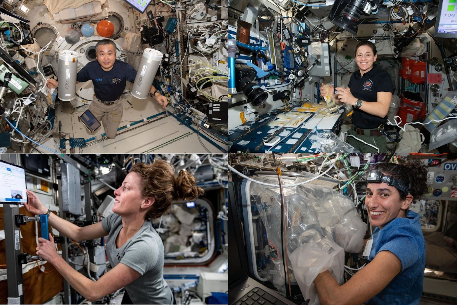 En la Estación Espacial Internacional se realizaron investigaciones en biología, investigación humana y ciencias de la Tierra en el 2023.