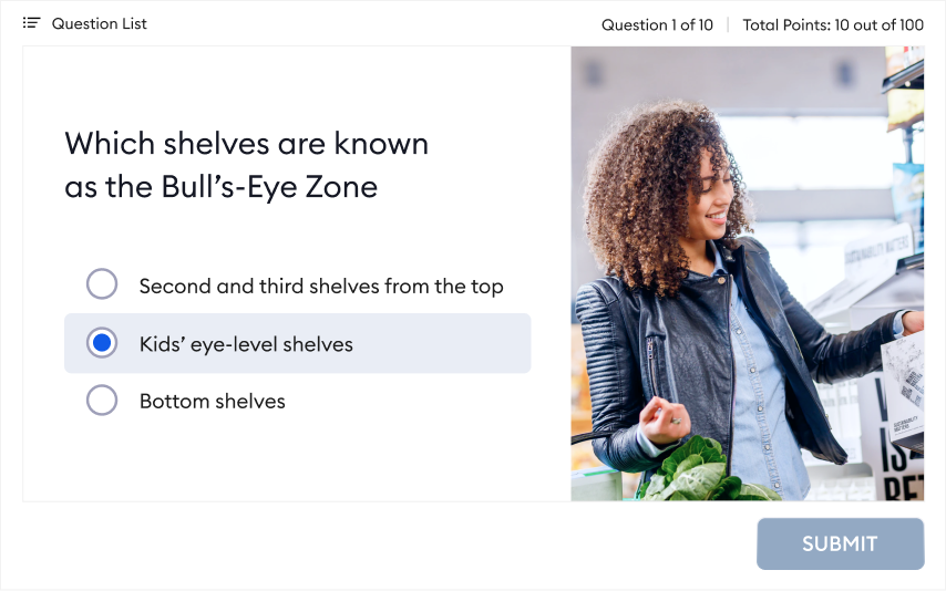 Creating quiz questions within iSpringSuite