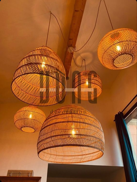 lamps as bohemian home decor ideas