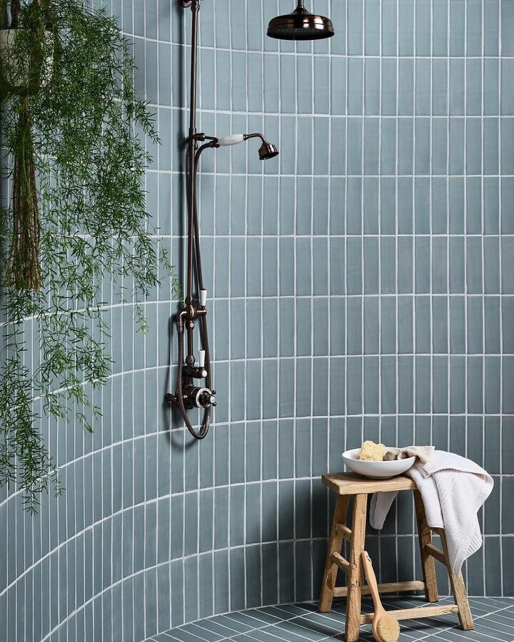 Contemporary bathroom tiles