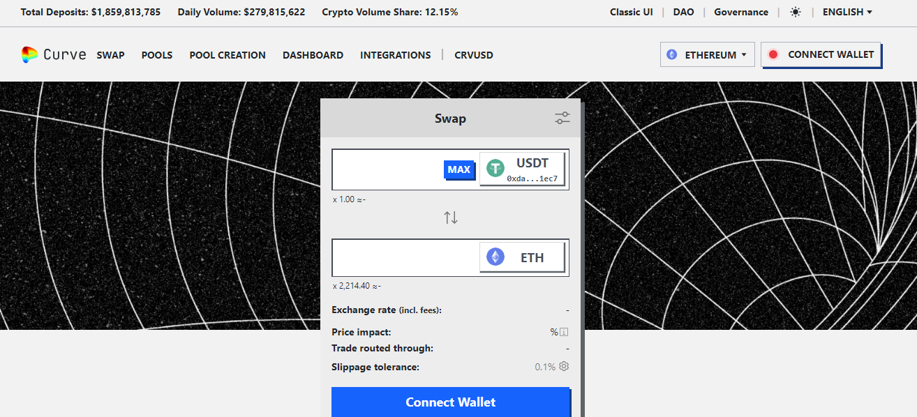 Curve DeFi Protocol