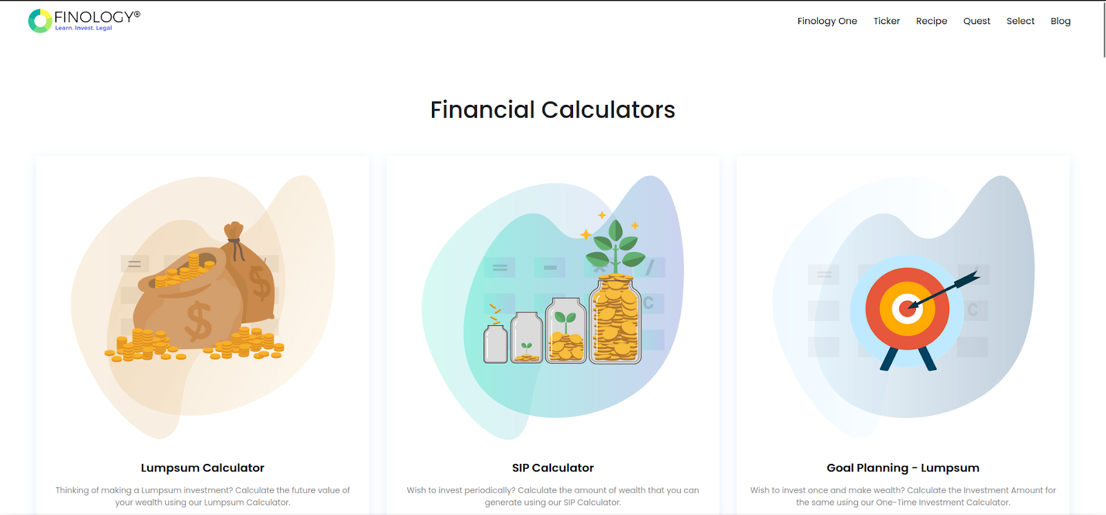 Financial Calculators by Finology