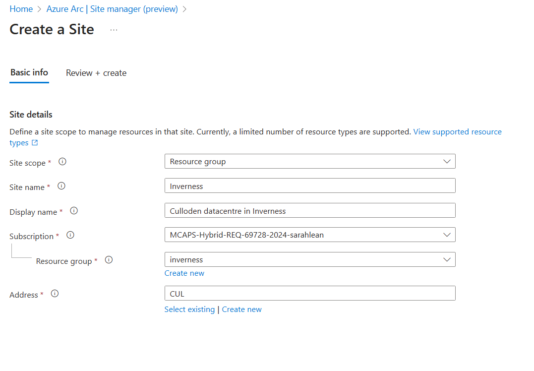 Introduction to Azure Arc Site Manager