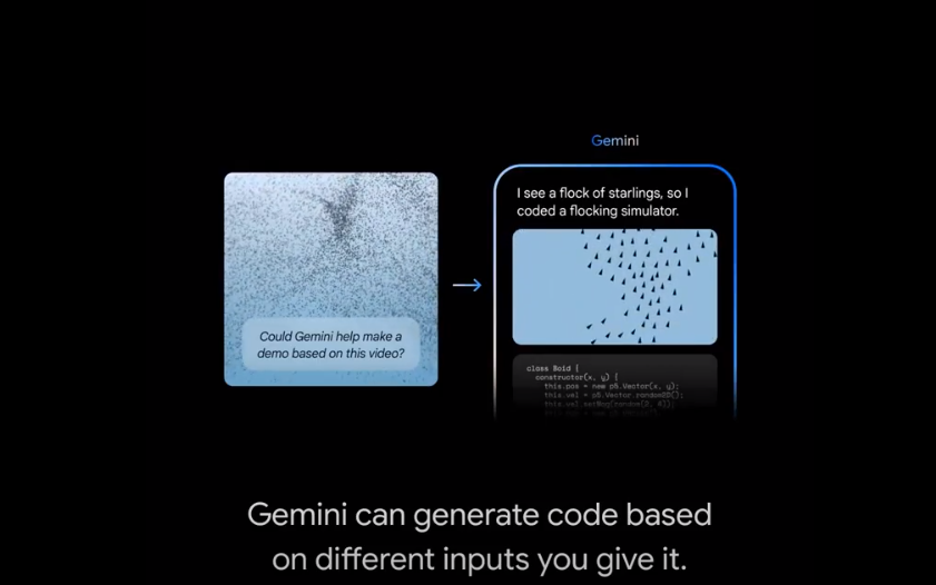 Advance Coding Image of Gemini Ai 