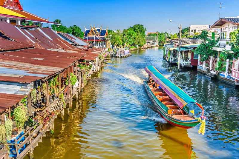 Chợ Thonburi - Bangkok, Thái Lan