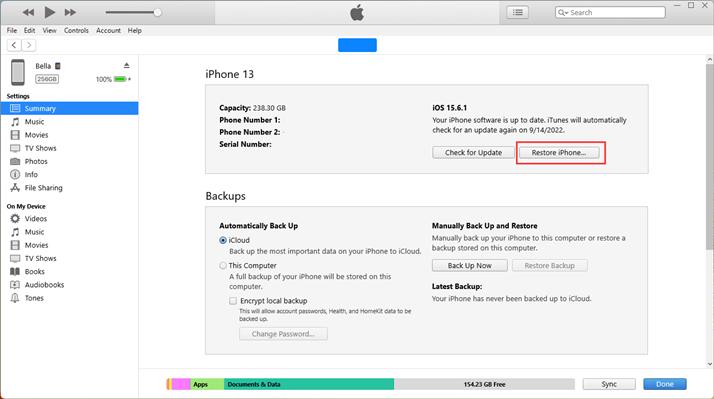 restore-iphone-via-itunes