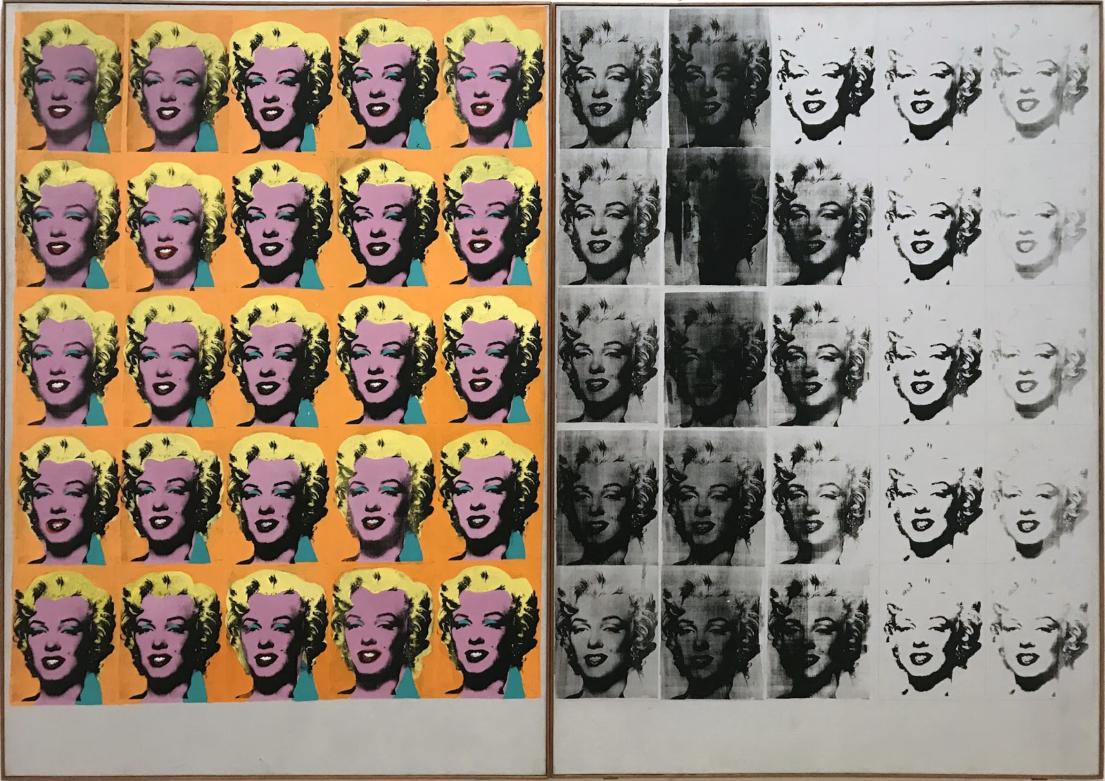 Andy Warhol, Marilyn Diptych