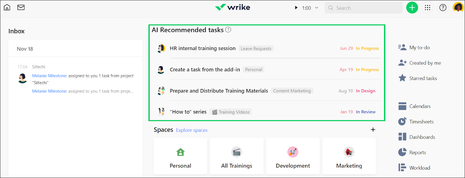 AI & Workflow Automation with Wrike