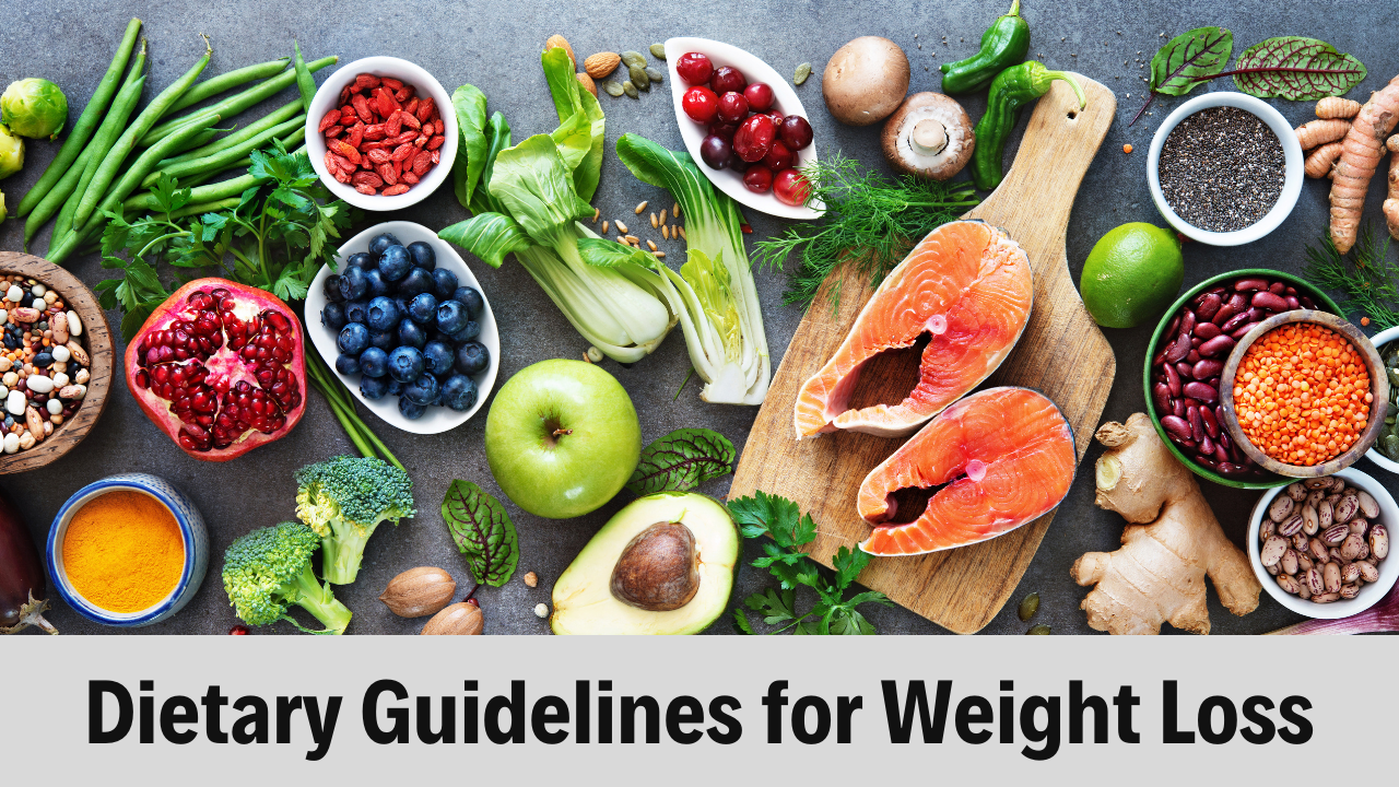 dietary guidelines for weight loss