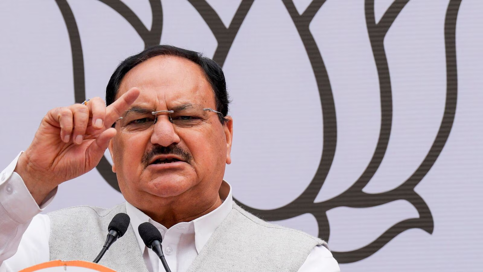 JP Nadda against Mamata Banerjee