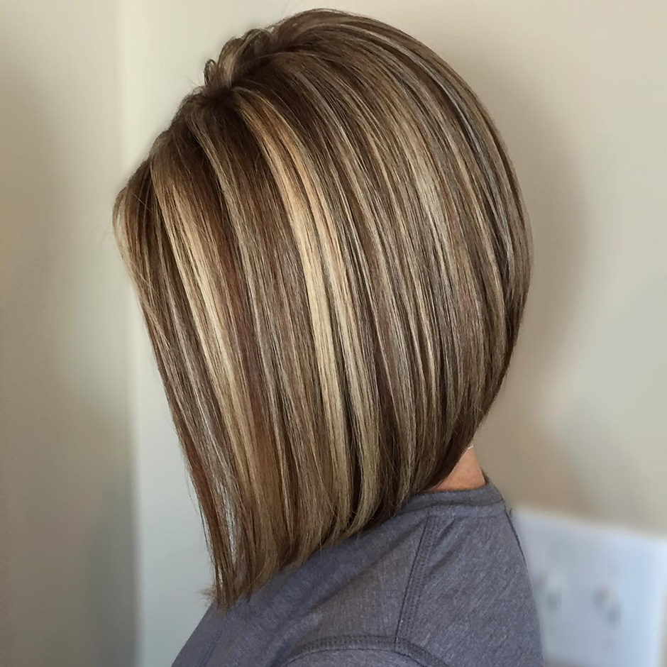 Multi-Toned Bob with Lowlights