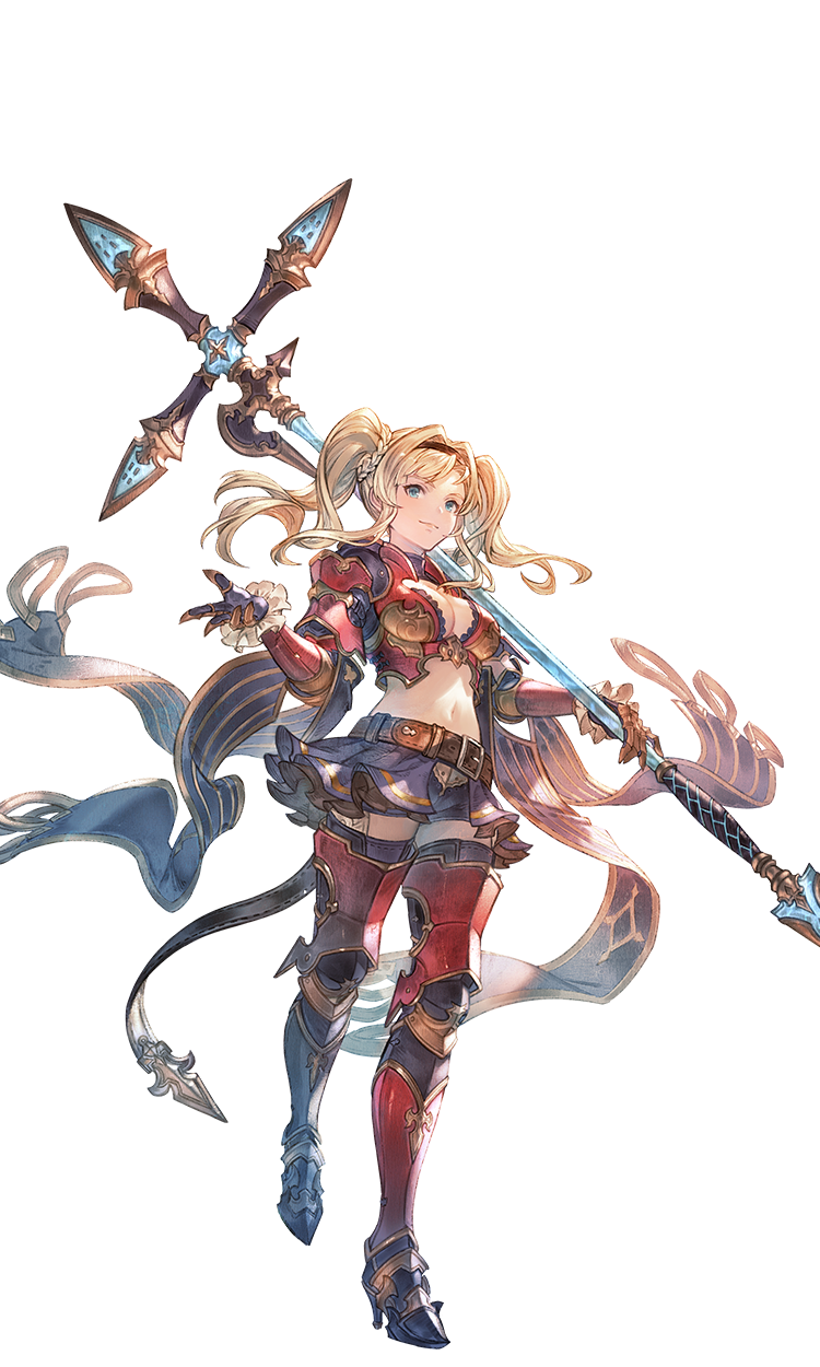 A promotional image of the character Zeta from Granblue Fantasy: Relink. 