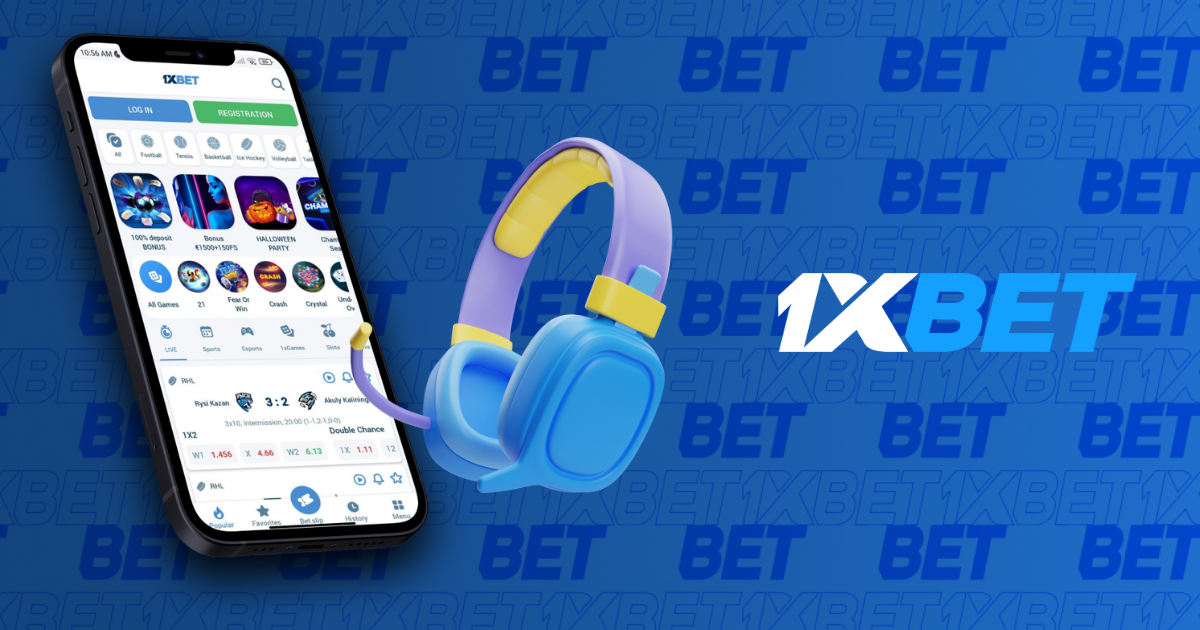 Customer support in mobile app from 1xBet Malaysia