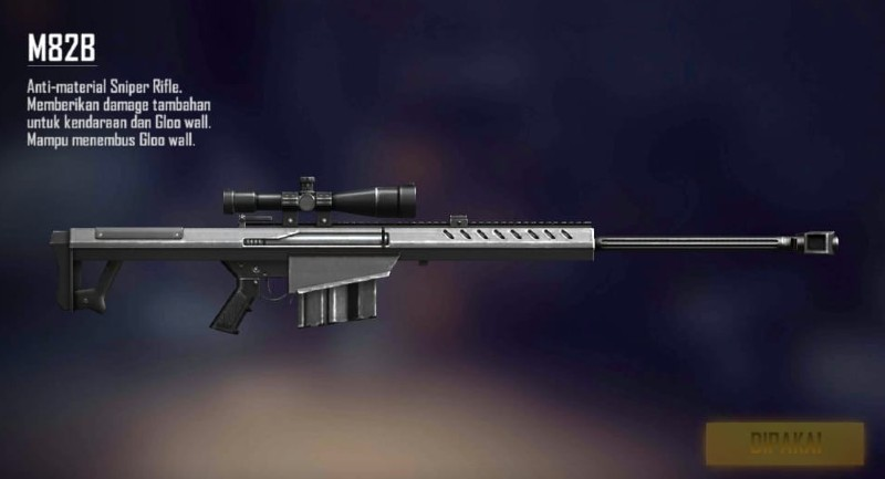 ทำความรู้จักกับ Sniper Free Fire M82B
