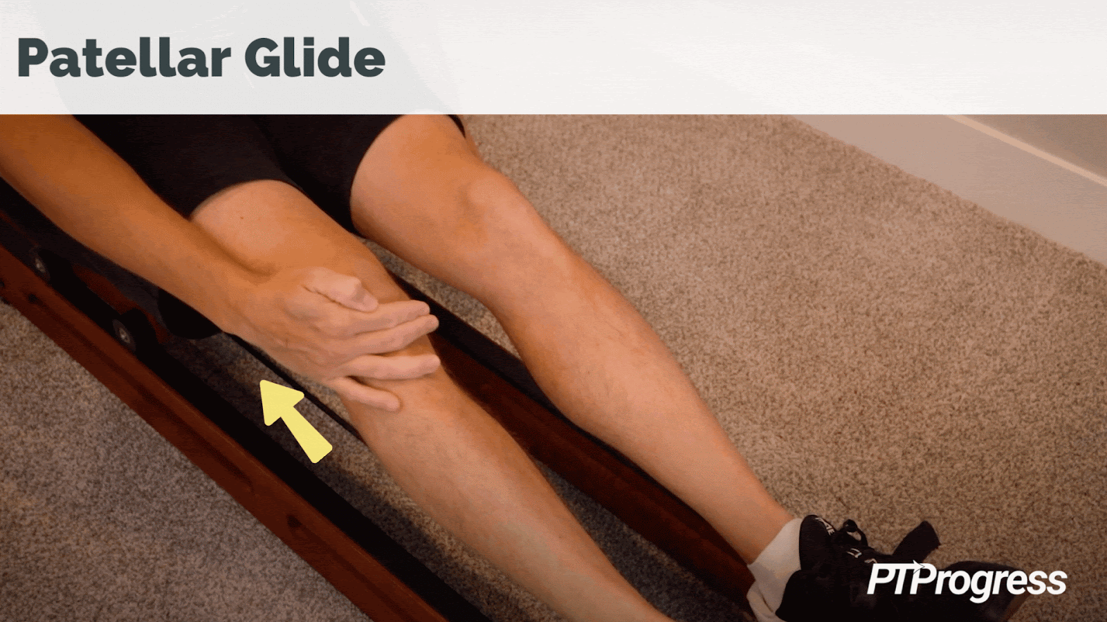 patellar glide for knee recovery