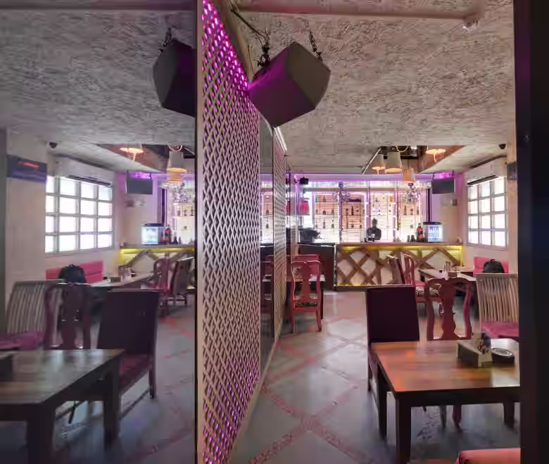 The Pink Room - Rooftop Cafe in Hauz Cafe