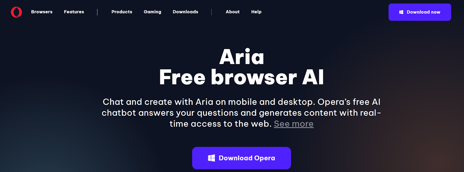 Aria by Opera