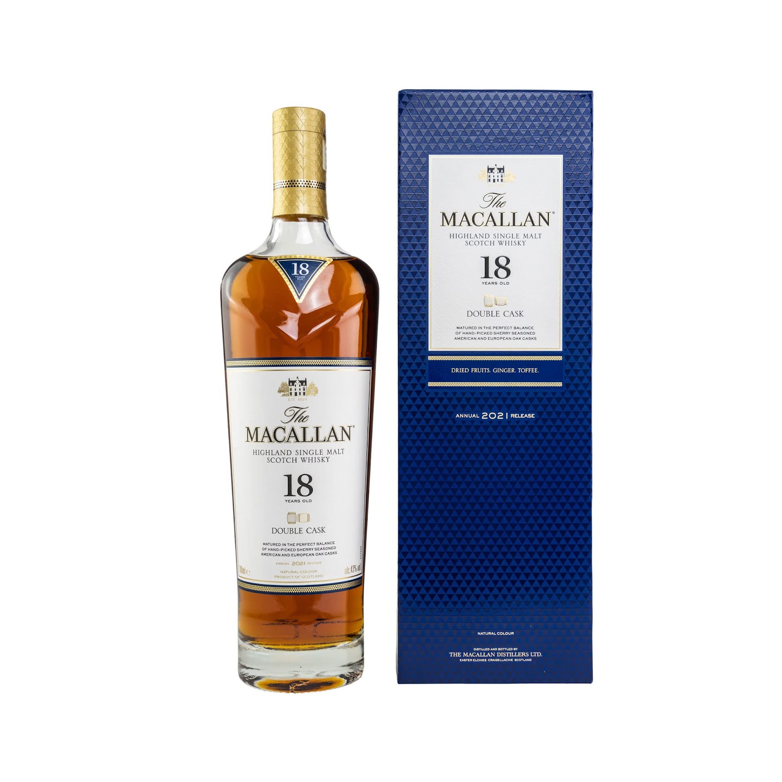 Whisky The Macallan 18 Anos Double Cask 700 Ml
