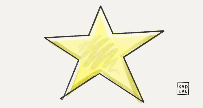 A sketch of a star